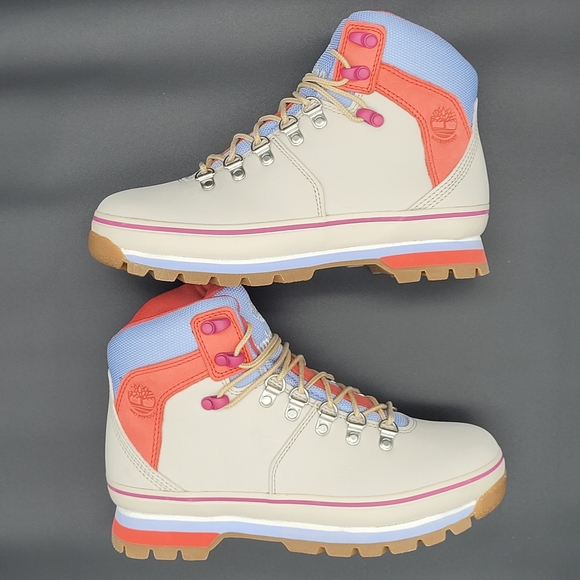 Timberland Womens Euro Hiker Boot Gray Pastel Size 6.5 TB0A61PYF48 - Picture 3 of 9